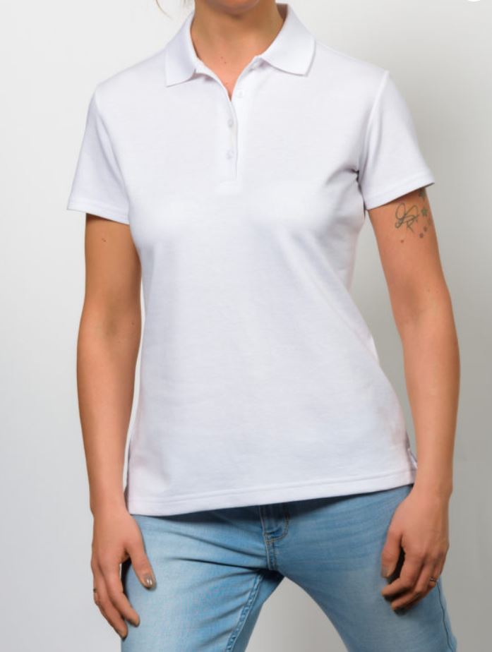 Damen Alpaka Polo-Shirt